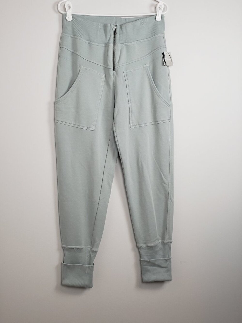 FP Movement On the Road Jogger Pant Edgy Athleisure Activewear Lt Blue Large